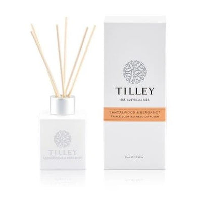 Tilley Sandalwood & Bergamot Mini Reed Diffuser