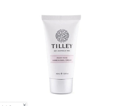 Tilley Hand & Nail Cream Peony Rose 45ml