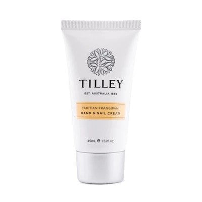 Tilley Hand & Nail Cream Tahitian Frangipani 45ml