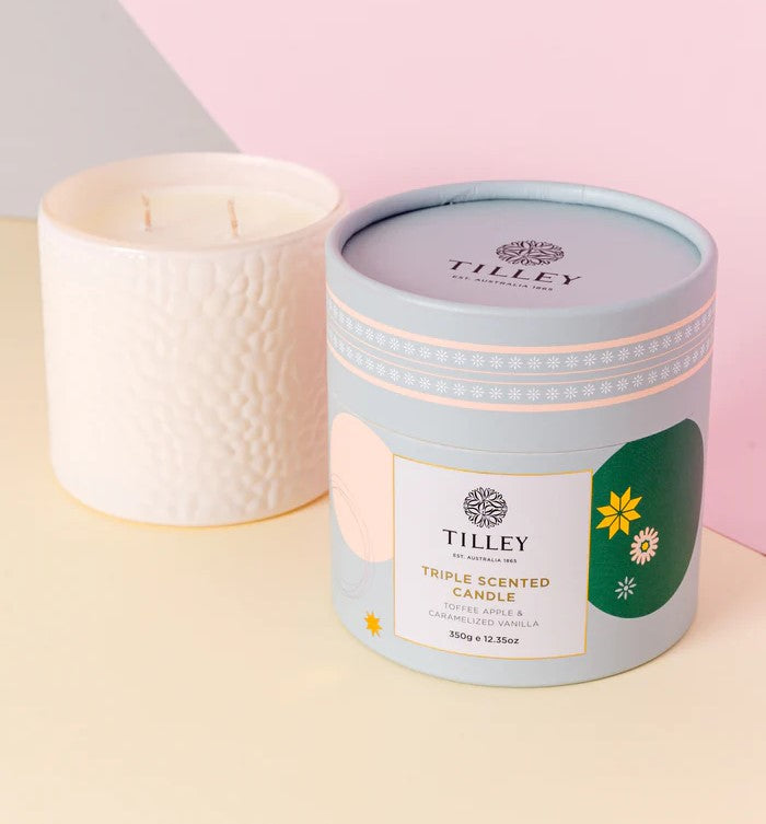 Tilley Toffee Appe & Caramelized Vanilla Candle