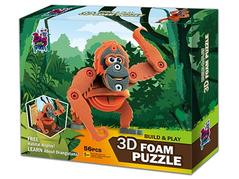 Eva Puzzle - Orangutan (56 Pcs)