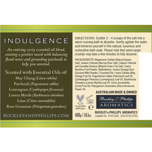 Indulgence Essential Oil Bath Soak