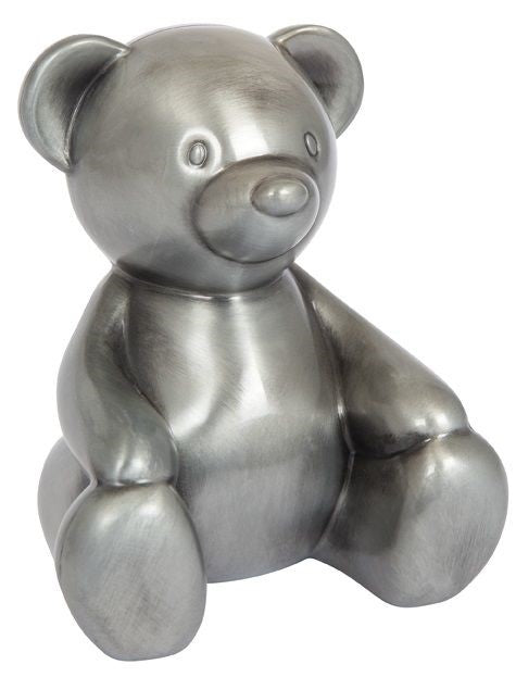 Edward Bear Pewter Money Box