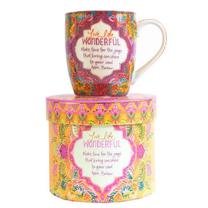 Intrinsic- Live Life Wonderful Mug 