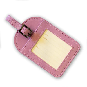 Moonlit Mauve Luggage Tag 