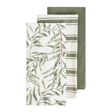 Load image into Gallery viewer, Tea Towel - Eucalyptus 3pkn Forest
