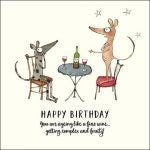 Load image into Gallery viewer, Twigseed Card - Happy Birthday You Are Ageing Like A Fine Wine
