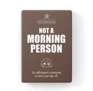 Little Defamations - Not A Morning Person - 24 Card Pack