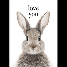 Load image into Gallery viewer, Love You - Animal Greeting Card
