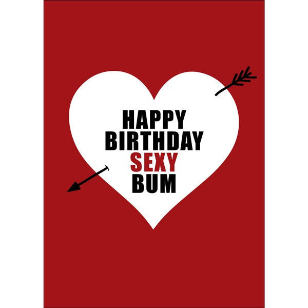 Defamations Card - Happy Birthday Sexy Bum