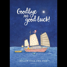 Load image into Gallery viewer, Twigseeds Follow Your Own Star Jumbo Farewell Card
