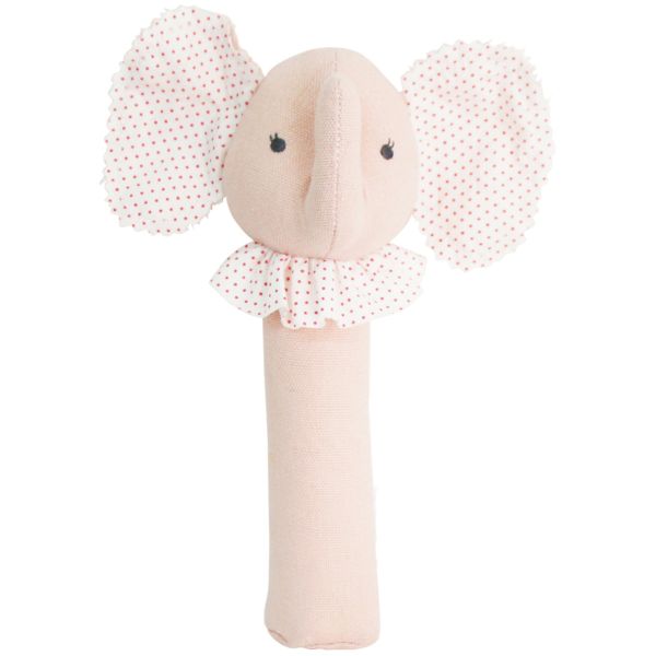 Baby Elephant Squeaker Pink