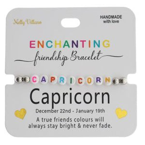 Enchanting Friendship Bracelet- Capricorn