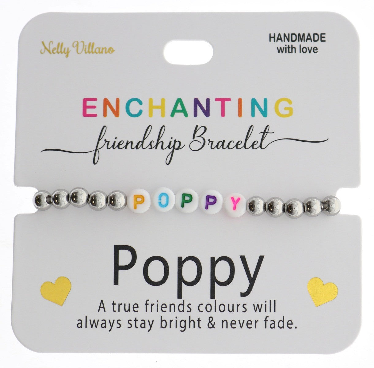 Enchanting Friendship Bracelet - Poppy
