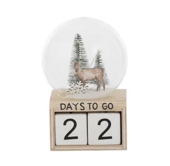 Deer Dome Calendar Wood