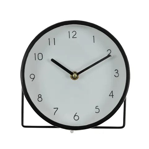 Trina Metal Desk Clock