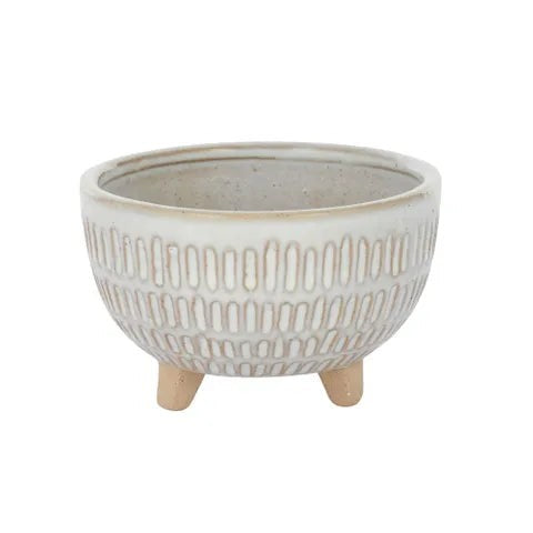 Hieratic Cer Footed Bowl