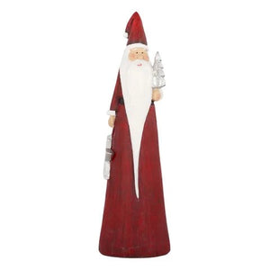 Santa With Tree Ceramic