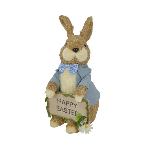 Peter Rabbit With Sign