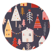 Load image into Gallery viewer, Ceramic Christmas Coaster Asst [des:christmas Home]
