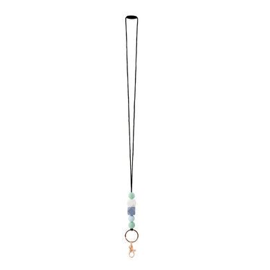 Silicon Beaded Lanyard Asst [des:ocean]