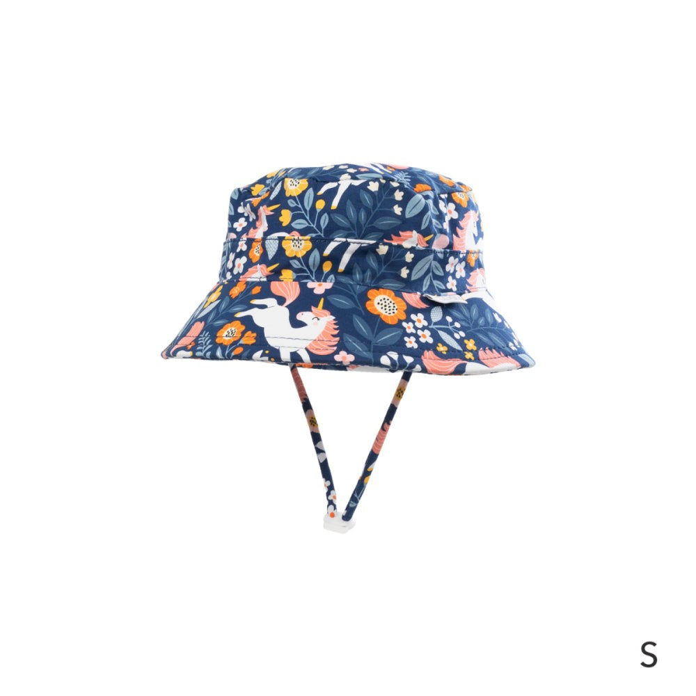 Out & About Unicorn Drawstring Hat [siz:1-2 Yrs]