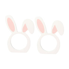 Load image into Gallery viewer, Easter Bunny Napkin Rings Set
