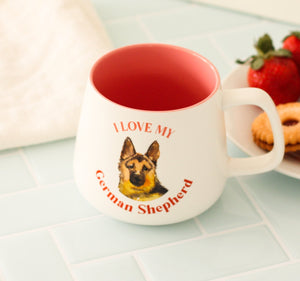 I Love My German Shepherd Mug