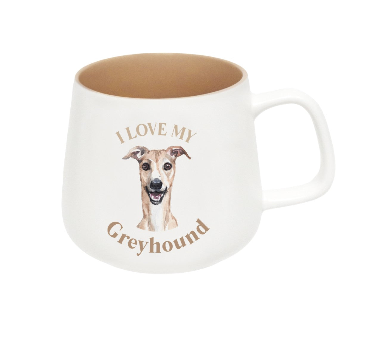 I Love My Greyhound Mug