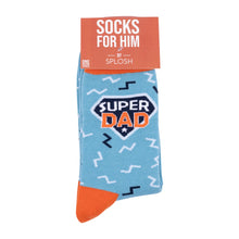 Load image into Gallery viewer, Fathers Day Super Socks 
