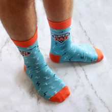 Load image into Gallery viewer, Fathers Day Super Socks 
