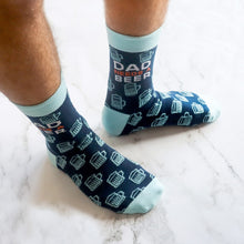 Load image into Gallery viewer, Fathers Day Beer Socks 
