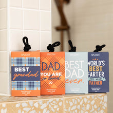 Load image into Gallery viewer, Fathers Day Best Dad Ever Soap On A Rope 
