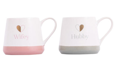 Wedding Mug - Wifey & Hubby