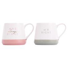 Load image into Gallery viewer, Wedding Mug - Mr &amp; Mrs Right
