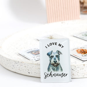 Pet Lover Magnet- Schnauzer 