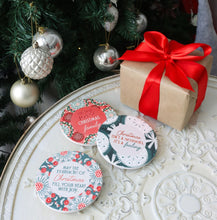 Load image into Gallery viewer, Christmas Feeling Ceramic Coaster 
