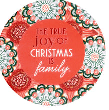 Load image into Gallery viewer, Christmas Family Ceramic Coaster 
