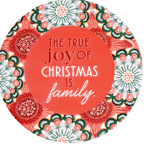 Christmas Family Ceramic Coaster 