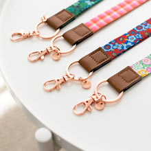 Load image into Gallery viewer, Teacher Floral Lanyard 
