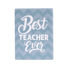 Load image into Gallery viewer, Teacher Best Teacher Ceramic Magnet
