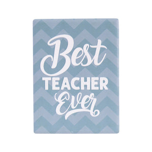 Teacher Best Teacher Ceramic Magnet