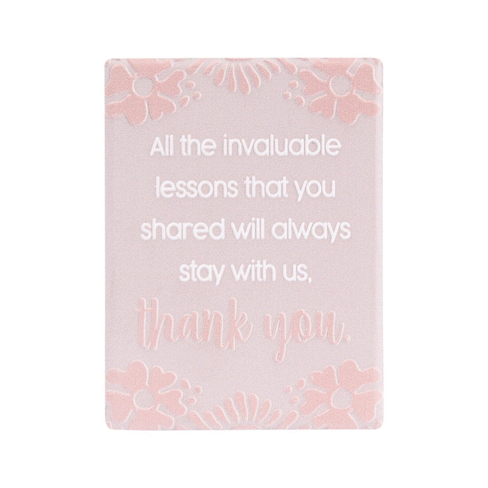 Teacher Thank You Ceramic Magnet