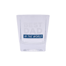 Load image into Gallery viewer, Fathers Day Best Dad Whisky Glass 
