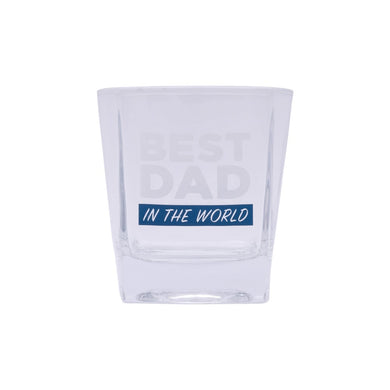 Fathers Day Best Dad Whisky Glass 