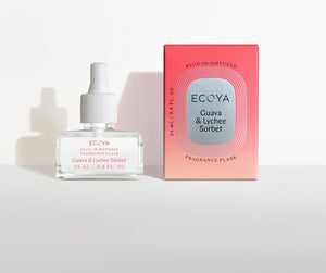 Ecoya Plug In Diffuser Flask Guava & Lychee Sorbet