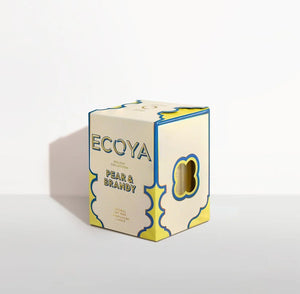 Ecoya Pear &  Brandy Goldie Candle Holiday Collection  