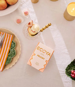 Ecoya Peachy Mini Goldie Candle Holiday Collection  