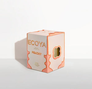 Ecoya Peachy Mini Goldie Candle Holiday Collection  