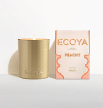 Load image into Gallery viewer, Ecoya Peachy Mini Goldie Candle Holiday Collection  
